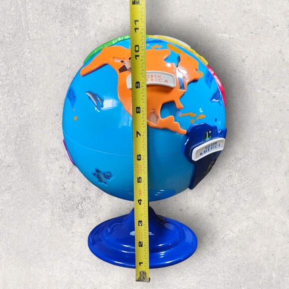 Learning Resources Puzzle Globe Educational Toy Continents Map Complete, EUC - Picture 8 of 9